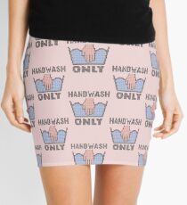 Handwash Only (pink) Mini Skirt