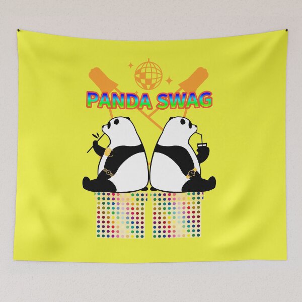 Artikelvorschau, Panda-Swag entworfen und verkauft von zzzozzo.