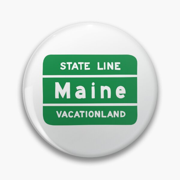Item preview, Welcome to Maine State Line Sign Vacationland designed and sold by Nickwilljack.