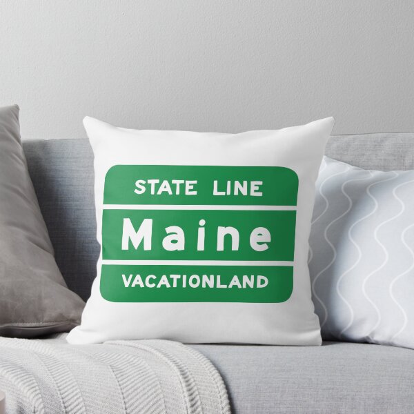 Item preview, Welcome to Maine State Line Sign Vacationland designed and sold by Nickwilljack.