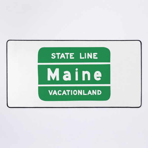 Item preview, Welcome to Maine State Line Sign Vacationland designed and sold by Nickwilljack.