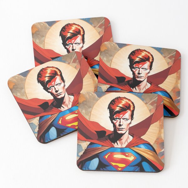 Item preview, Digital portrait of a superhuman inspired by David Bowie designed and sold by clon-dot-net.