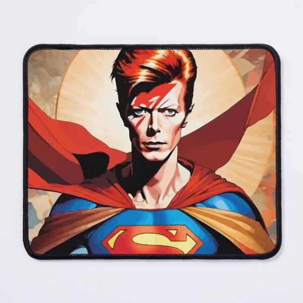 Item preview, Digital portrait of a superhuman inspired by David Bowie designed and sold by clon-dot-net.