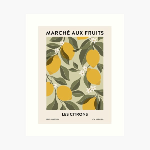 Item preview, Fruit Market - Lemons designed and sold by Megs Lang.