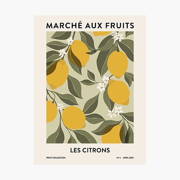 Item preview, Fruit Market - Lemons designed and sold by Megs Lang.