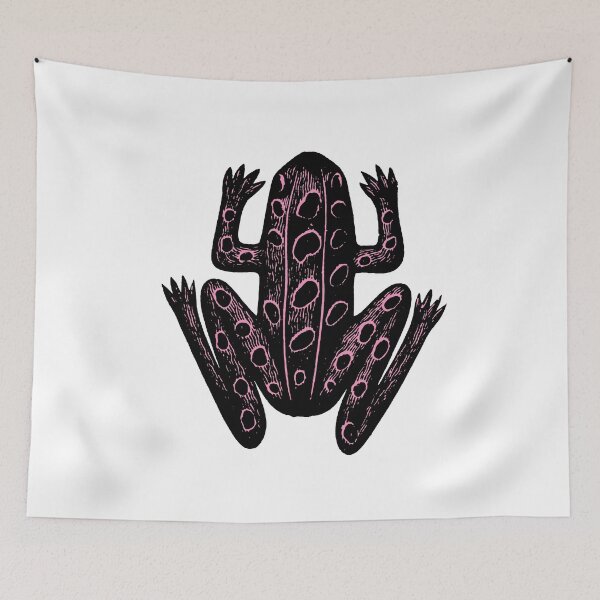 Item preview, Psychedelic Frogs - Pink designed and sold by TheBigRooster.