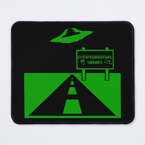 Item preview, UFO over the Road designed and sold by roswellboutique.