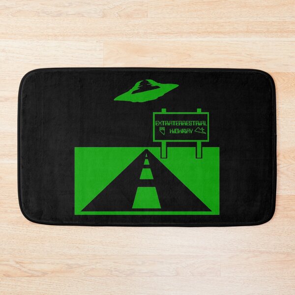 Item preview, UFO over the Road designed and sold by roswellboutique.