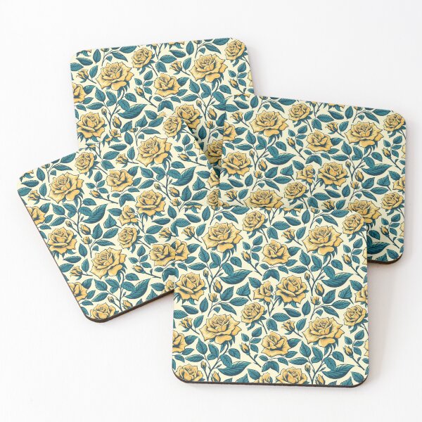 Item preview, Yellow Roses Pattern designed and sold by Myra365Art.
