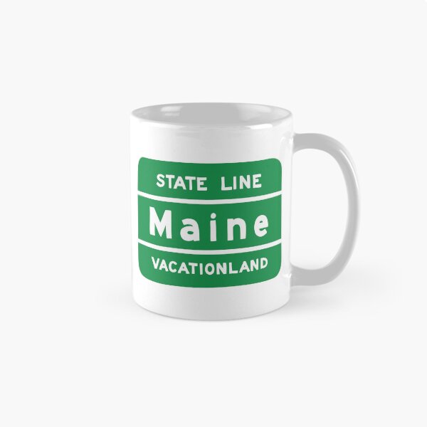 Item preview, Welcome to Maine State Line Sign Vacationland designed and sold by Nickwilljack.