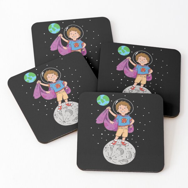 Item preview, Hero Astronaut Moon Heroes Kids designed and sold by MooonTees.