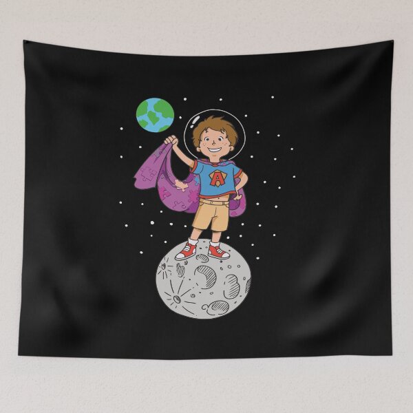 Item preview, Hero Astronaut Moon Heroes Kids designed and sold by MooonTees.