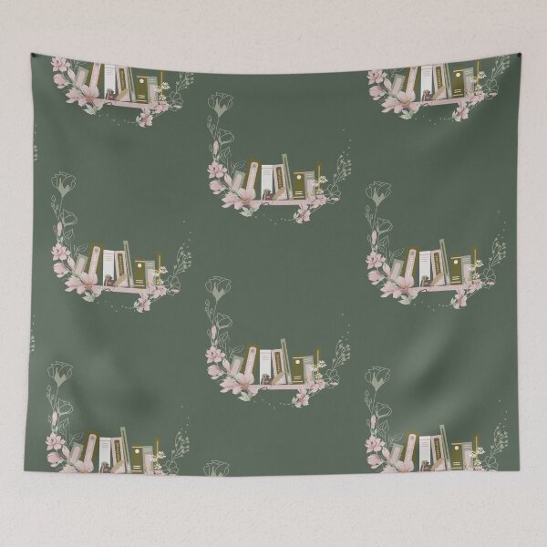 Item preview, Surrounded Flowery Books Cute Gifts For A Librarian  designed and sold by Maquoply.