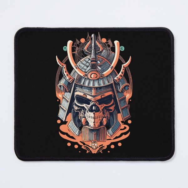 Item preview, Skeleton Samurai Oni Mask designed and sold by MechaRon.