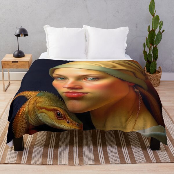 Item preview, Renaissance Lady With Lizard designed and sold by LanaGustavsson.