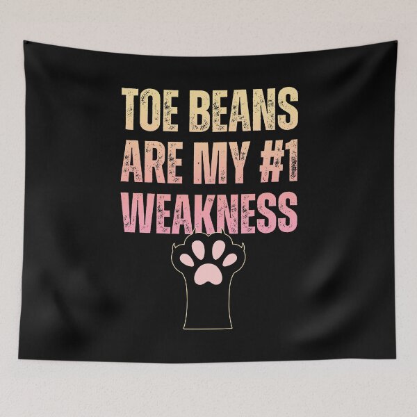 Item preview, Toe Beans Are My Weakness | Cat Paws designed and sold by ObsidianDaz.