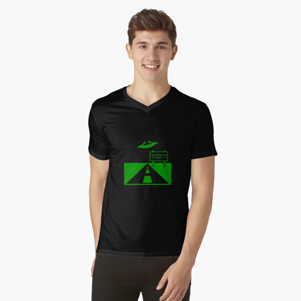 Item preview, V-Neck T-Shirt designed and sold by roswellboutique.