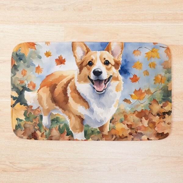 Item preview, Passion Painting: Corgi's Autumn Adventure designed and sold by ArtsyInventor.