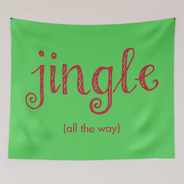 Item preview, Jingle (all the way) Christmas Design designed and sold by Futurebeachbum.