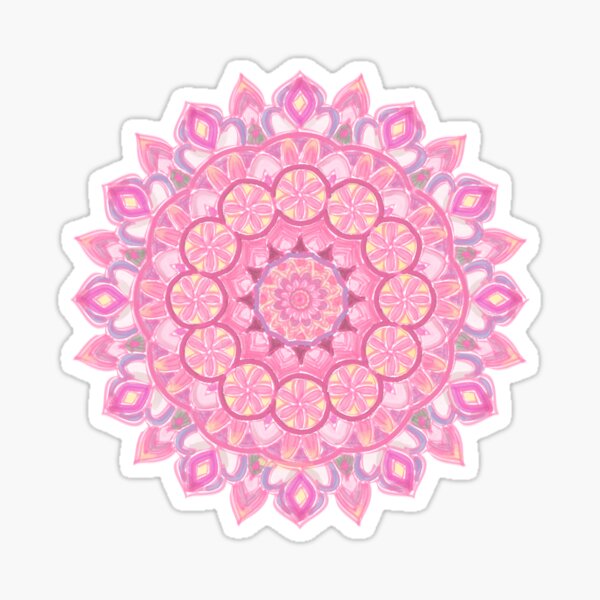 batik mandala - ishbel Sticker