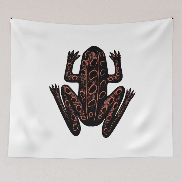 Item preview, Psychedelic Frogs - Red designed and sold by TheBigRooster.
