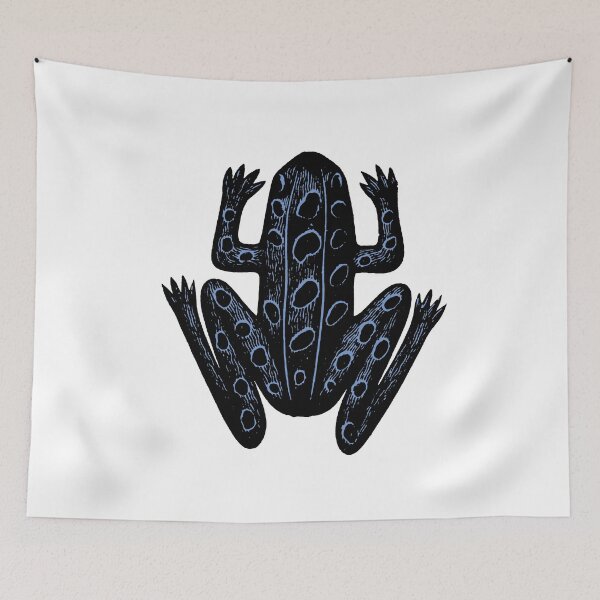 Item preview, Psychedelic Frogs - Blue designed and sold by TheBigRooster.