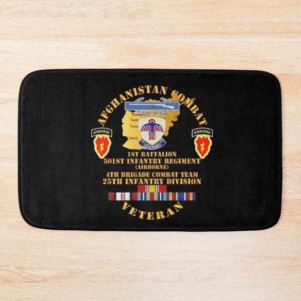 Item preview, Army - Afghanistan - Vet - 1st Bn 501st -4th BCT 25th ID w AFGHAN SVC designed and sold by Military Insignia Products.