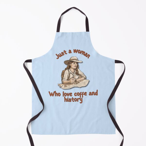 Item preview, Just a woman who loves coffee and history - Design for a cool girl who loves books and coffee designed and sold by Carola-art.
