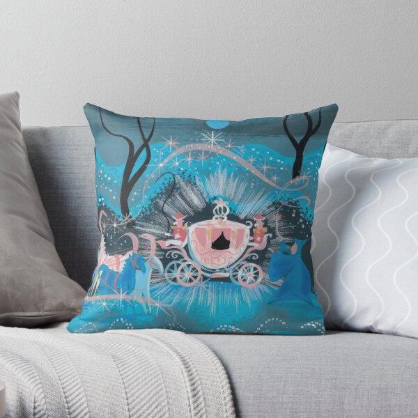 Alice in Wonderland by Mary Blair Throw Pillow