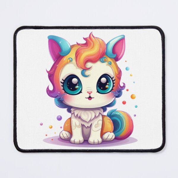 Item preview, Happy colorful and Funny cat face, smily face designed and sold by tarekmeziani.