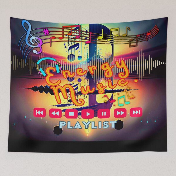 Item preview, Playlist Energy Music. designed and sold by Giulivo Store Graphic.