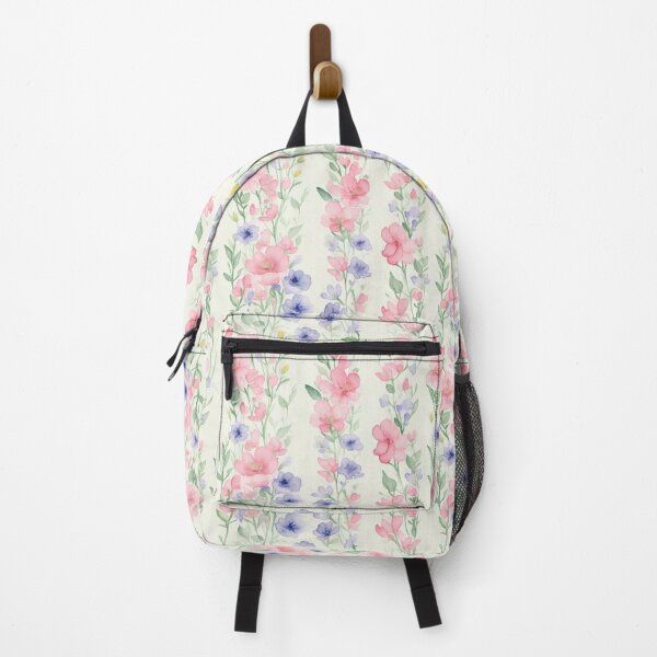 Item preview, Floral Watercolor Blues and Pink designed and sold by AOCollections.