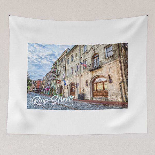 Item preview, River Street Savannah Georgia designed and sold by GestaltImagery.
