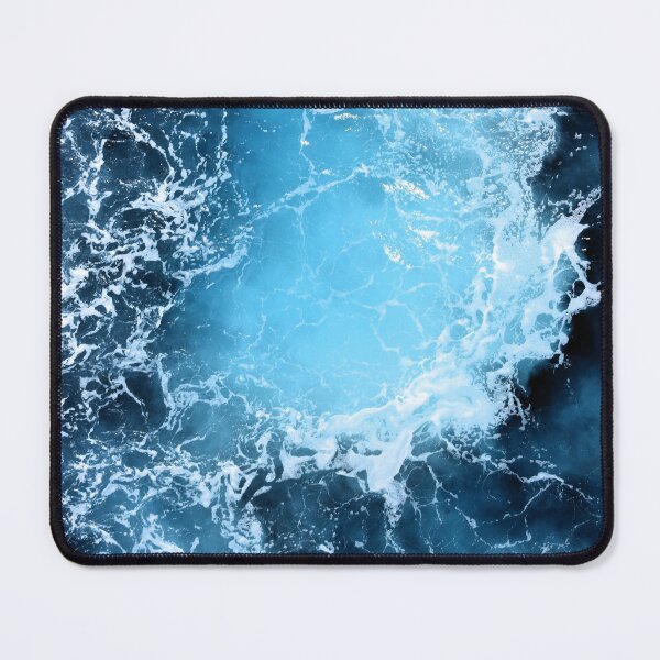 Item preview, Blue Ocean Waves designed and sold by bohemianbrigade.