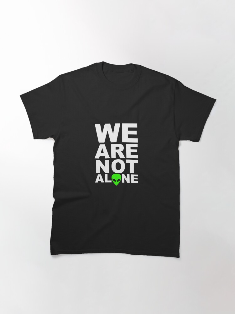 Thumbnail 3 of 7, Classic T-Shirt, We are not Alone designed and sold by roswellboutique.