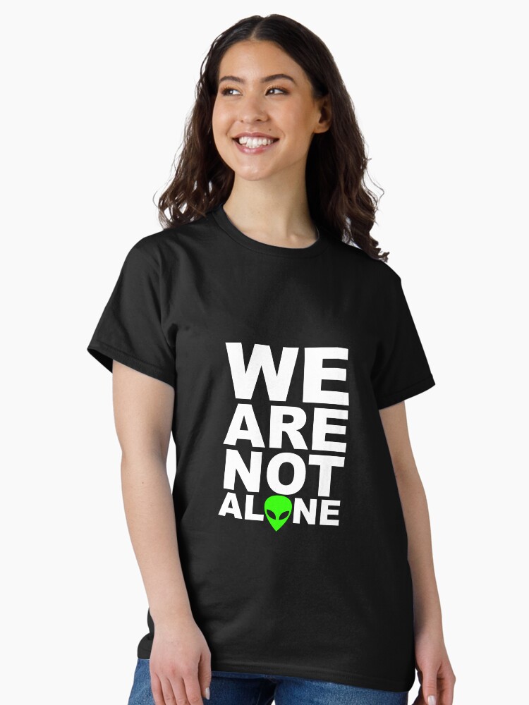 Thumbnail 2 of 7, Classic T-Shirt, We are not Alone designed and sold by roswellboutique.