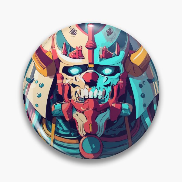 Item preview, Mecha Oni Samurai Mask designed and sold by MechaRon.
