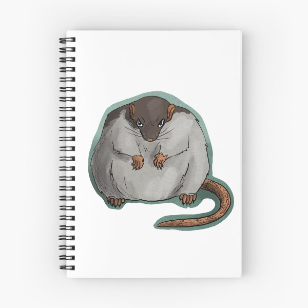 Item preview, Round rat designed and sold by RootSpellStudio.