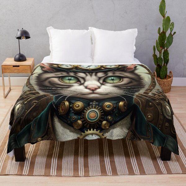 Item preview, Steampunk'd Cat designed and sold by CherryBlack.