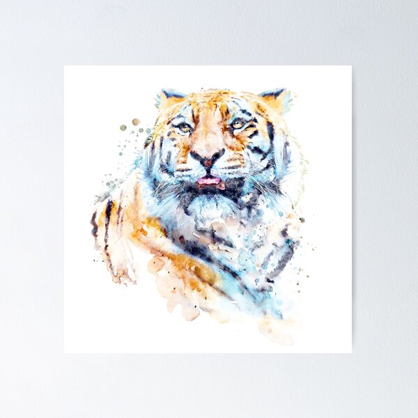 Item preview, Siberian Tiger Portrait designed and sold by caracatita75.