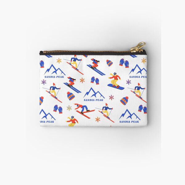 Item preview, Sandia Peak New Mexico Ski Snowboard seamless pattern designed and sold by Vintage-TM.