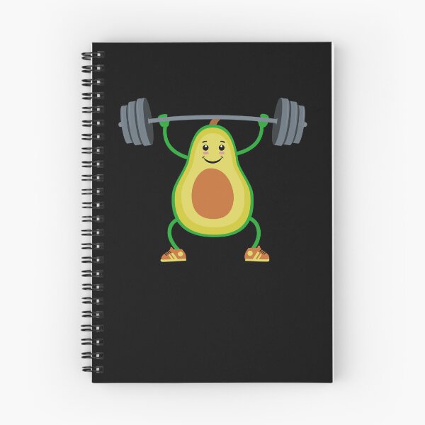 Item preview, Avocado Powerlifting Weightlifting Gift Gym Food Lover Vegan designed and sold by EmiAndMike.