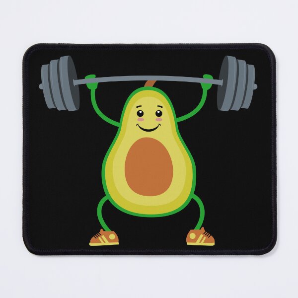 Item preview, Avocado Powerlifting Weightlifting Gift Gym Food Lover Vegan designed and sold by EmiAndMike.