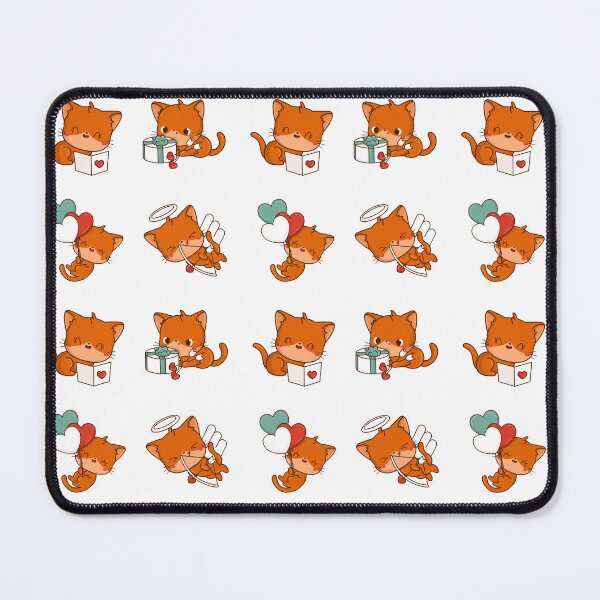Item preview, orange kitten in love designed and sold by huape.