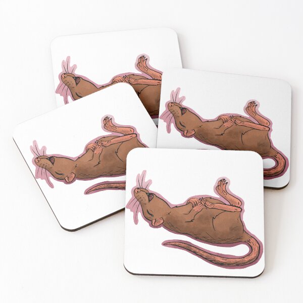 Item preview, Cheerful rat designed and sold by RootSpellStudio.