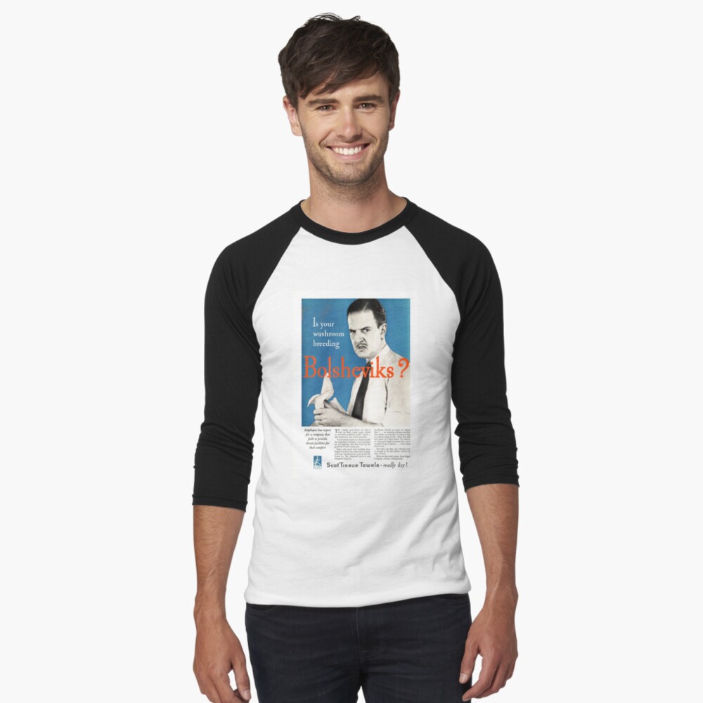 Aperçu de l'œuvre T-shirt baseball manches ¾ créée et vendue par Hollerism.