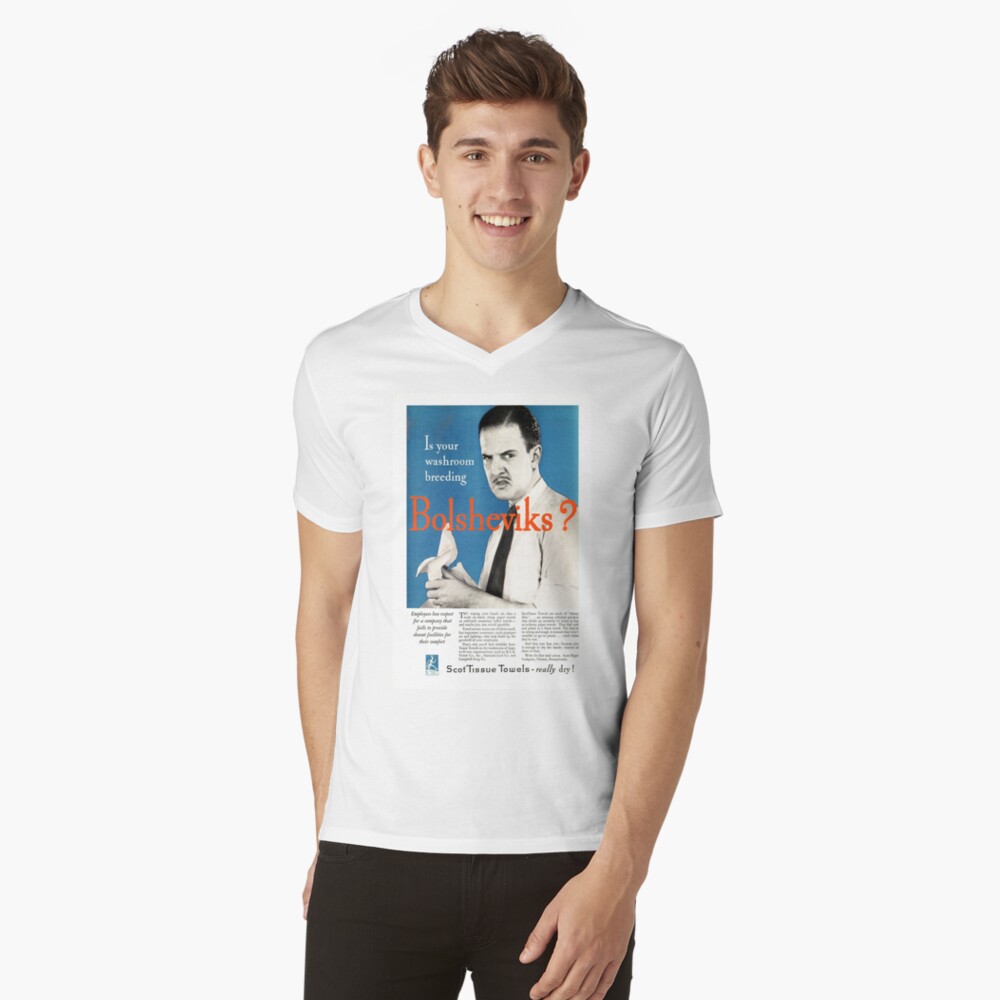 Aperçu de l'œuvre T-shirt col V créée et vendue par Hollerism.