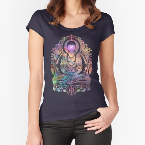 Cosmic Bodhi Fitted Scoop T-Shirt