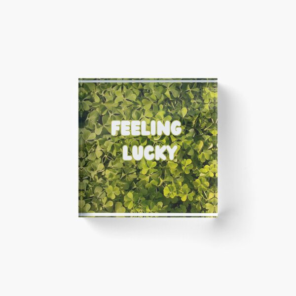 Item preview, feeling lucky designed and sold by MirelleHDB.