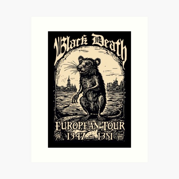 Item preview, Black Death: European Tour 1347-1351 designed and sold by Hiraeth Atelier.